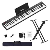 Amazon | OYAYO 電子ピアノ 88鍵盤 KP88SX MIDI対応 コンパクト